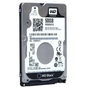 WD BLACK 500GB GAMING HARD DISK - DISQUE DUR INTERNE 2.5" HDD - 7200 RPM - SATA 6GB/S - PC - LAPTOP