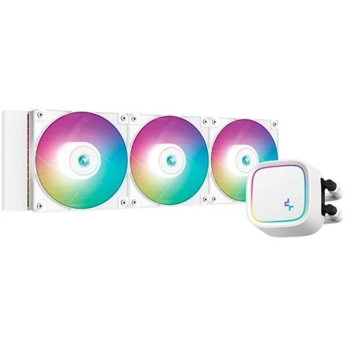 DEEPCOOL LE720 - WATERCOOLING 360MM - 3 X FANS ARGB - ULTRA PERFORMANCE - INTEL & AMD - WHITE