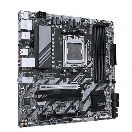 GIGABYTE B850M DS3H - CARTE MÈRE MICRO ATX - SOCKET AM5 - 4 X DDR5 - 1 X PCIE 5.0 X16 - 2 X M.2 NVME - LAN 2.5GBE - USB 3.1 - BLACK