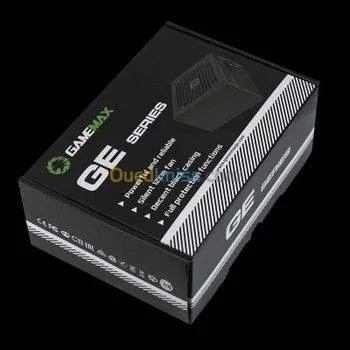 GAMEMAX GE-600 - ALIMENTATION 600W - FULL RANGE - PC DESKTOP GAMING - FAN SILENCIEUX - BLACK