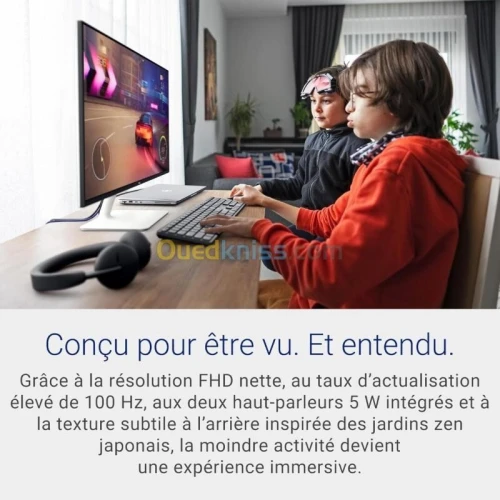 ECRAN DELL S2425H - 24" FULL HD - IPS - 100HZ - 4MS - 2X HDMI - SPEAKERS - ULTRA-THIN BEZELS - WHITE