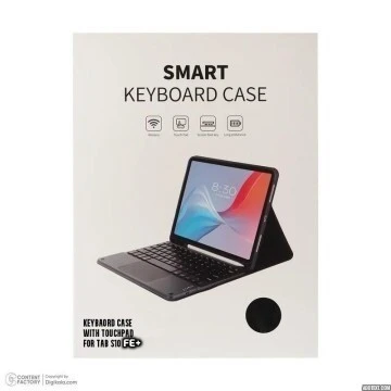 SMART KEYBOARD CASE SANS FIL AVEC TOUCHPAD - POUR TABLETTE TAB S10 FE+ - USB - SCISSOR - BLACK