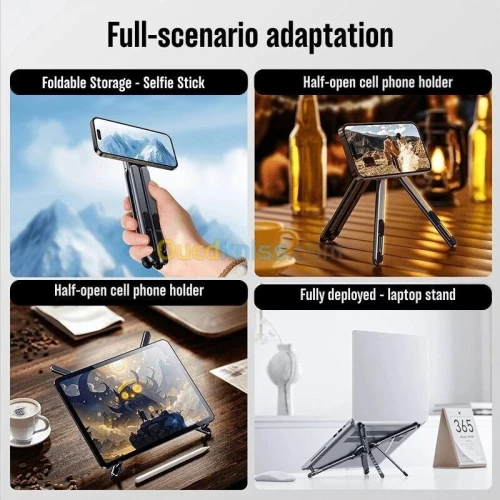 MAGWINK E05 MAGSAFE STAND - ALUMINIUM ALLOY - SMARTPHONE - TABLETTE - LAPTOP - ANTISKID - STABLE