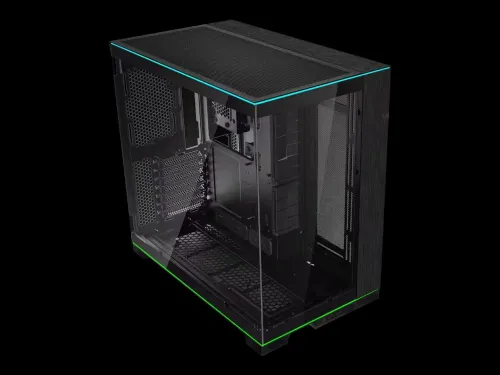 LIAN LI O11 DYNAMIC EVO - BOITIER MOYEN TOUR 360MM - E-ATX - ALUMINIUM ET VERRE TREMPÉ - BLACK