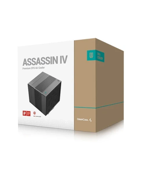 DEEPCOOL ASSASSIN IV - AIRCOOLING 120MM - DOUBLE TOUR - HAUTE PERFORMANCE - INTEL & AMD -BLACK