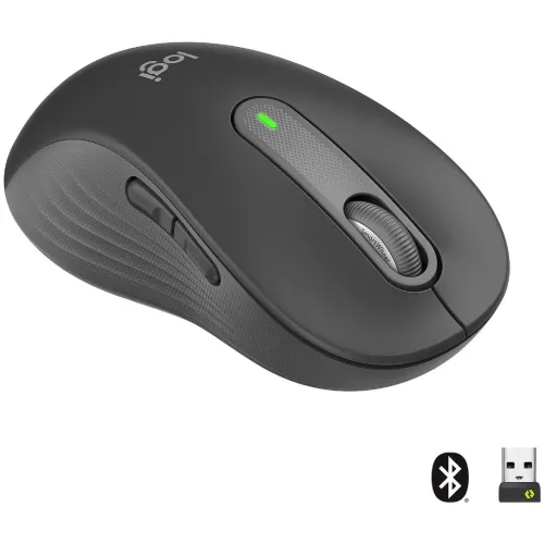 Logitech Signature M650L - Souris Sans Fil & Bluetooth - Graphite