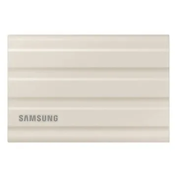 SAMSUNG SSD PORTABLE T7 SHIELD 2TO - DISQUE DURE EXTERNE - TYPE C- 1050 MO/S - ETANCHE - WHITE