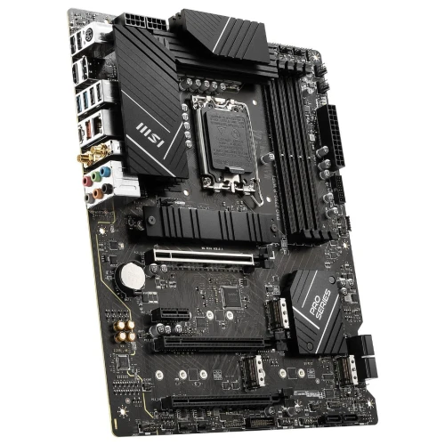 CARTE MÈRE MSI PRO Z790-P WIFI ATX - INTEL Z790 LGA1700 - 4 X DDR5 - 4 X M.2 PCIe 4.0- Wi-Fi 6E