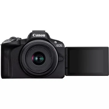 CANON EOS R50 CREATOR KIT Hybride + Objectif RFS 18-45 STM + Microphone DM-E100 + Tripod HG-100TBR