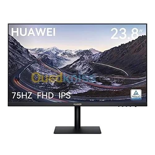 HUAWEI FullView Écran Full HD 23,8 Inch - 75 Hz - HDMI - 1920 X 1080 - 5ms - AMD FreeSync - Noir