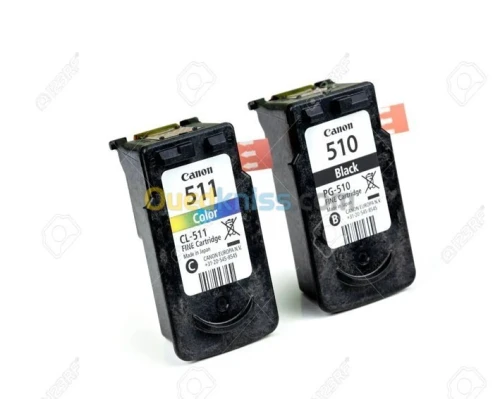 Canon Cartouche D'encre PG-510 Noir - CL-511 Couleur Originale