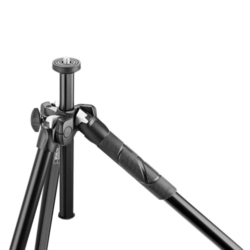 TRÉPIED MANFROTTO 290 LIGHT - 3 SECTIONS AVEC ROTULE OFFERTE - ALUMINIUM - NOIR