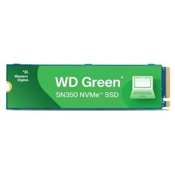 WD GREEN SN350 250GB - DISQUE DUR SSD M.2 NVMe - PCIe 4.0 Gen4 - 2400 MO/S - NOIR - PC - LAPTOP