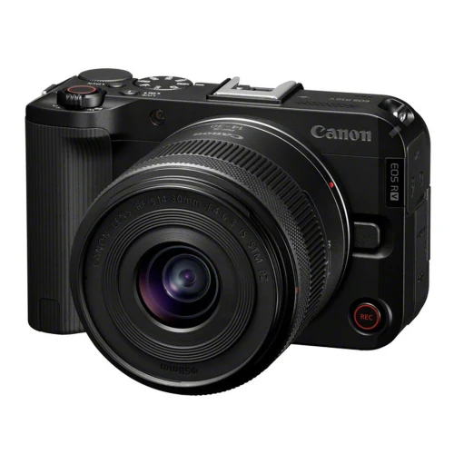 CANON EOS R50 V - APPAREIL PHOTO NUMÉRIQUE HYBRIDE 4K + OBJECTIF RF-S 14-30MM F/4-6.3 IS STM PZ