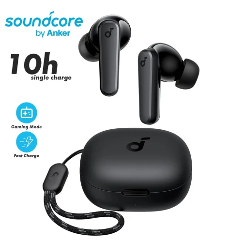 SOUNDCORE BY ANKER R50I - ÉCOUTEURS SANS FIL BLUETOOTH - TRUE WIRELESS - IPX5 - 30H AUTONOMIE - NOIR