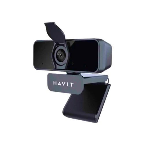 HAVIT HN11P - WEBCAM FULL HD - 1080P - MICRO INTÉGRÉ - MISE AU POINT AUTOMATIQUE - USB - BLACK