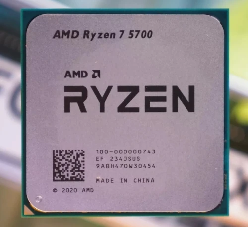 PROCESSEURS AMD RYZEN 7 5700 - SOCKET AM4 - 8 CŒURS - 16 THREADS - 4,6GHZ - 65W - TRY SANS VENTILO