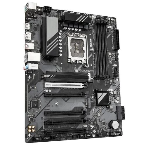 GIGABYTE B760 DS3H GEN5 - CARTE MÈRE ATX - SOCKET LGA 1700 - 4 x DDR5 - 1 x PCIe 5.0 X16 - 2 x M.2 PCIe 4.0 NVMe - USB 3.2 - LAN GIGABIT - BLACK