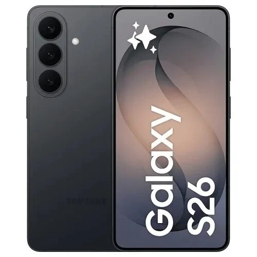 SAMSUNG GALAXY S26 - EXYNOS 2600 - 12GB - 256GB - DUAL SIM - 6.3" AMOLED - 50MP - 5G - USB-C - 4300 MHA - BLACK SM-S942B 