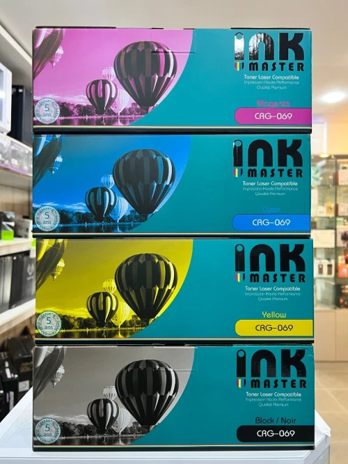 INKMASTER PACK DE TONER COMPATIBLE CRG-069 - POUR CANON i-SENSYS MF750 SERIES - NOIR & COULEUR