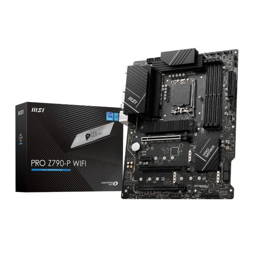 CARTE MÈRE MSI PRO Z790-P WIFI ATX - INTEL Z790 LGA1700 - 4 X DDR5 - 4 X M.2 PCIe 4.0- Wi-Fi 6E