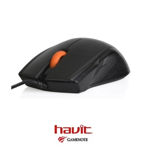 HAVIT MS689 - SOURIS FILAIRE USB - PRÉCISION OPTIQUE - DESIGN ERGONOMIQUE - COMPACTE - BLACK