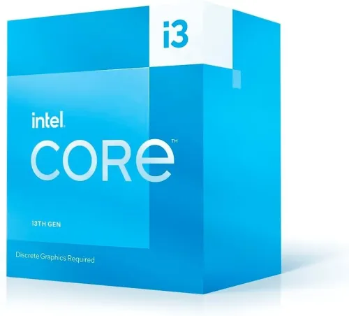 PROCESSEUR INTEL CORE I3-13100F - 3.4 GHZ - 4.5 GHZ- 8-THREADS SOCKET 1700 CACHE L3 12 MO