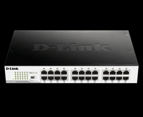 D-LINK DGS-1024C SWITCH 24 PORTS GIGABIT - BOÎTIER MÉTAL - PLUG AND PLAY - HAUTE PERFORMANCE RÉSEAU