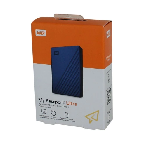 WD MY PASSPORT ULTRA 2TB - DISQUE DUR HDD USB 3.0 - ULTRA FAST - PORTABLE - USB-C - ORIGINAL -BLACK