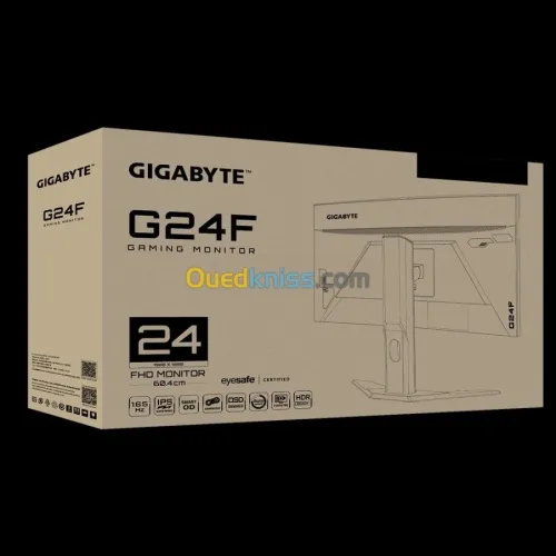 Gigabyte G24F Ecran 1ms 165Hz IPS