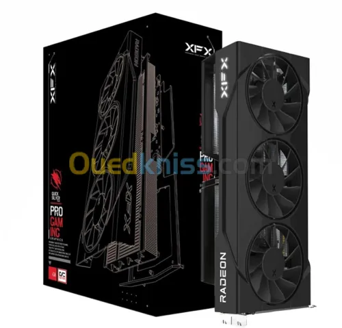 XFX SWIFT RADEON RX 9060 XT OC 16GB - PRO GAMING - PCIe 4.0 - GDDR6 - AMD RDNA - 3X FANS - BLACK