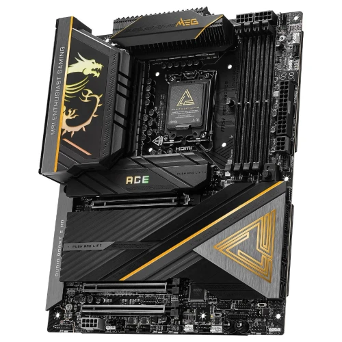 MSI MEG Z890 ACE - ATX SOCKET 1851 - Intel Z890 - 4X DDR5 - M.2 PCIE 5.0 - WI-FI 7 - DUAL LAN