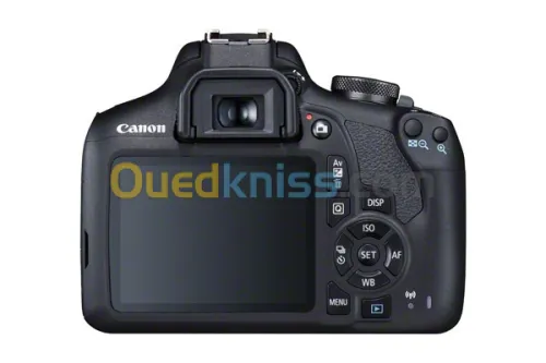 Canon EOS 2000D - Reflex 24.1 MP - Ecran LCD 3" - Full HD - Wi-Fi - NFC + Objectif EF-S 18-55 Mm