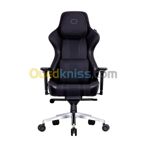 COOLER MASTER SIÉGE GAMING CALIBER X2 - CUIR PU - INCLINABLE 180 - ACCOUDOIRS 4D - TO 150 KG - NOIR