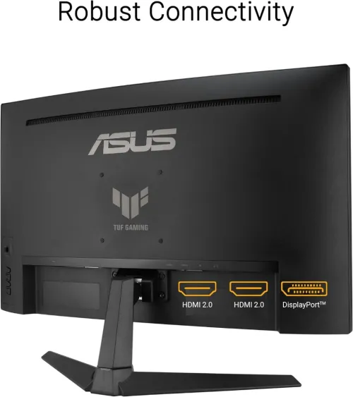 ECRAN ASUS TUF GAMING VG27VQ3B - 27" FHD - CURVED -180HZ FREESYNC -1MS - 90% DCI - HDMI/DP - BLACK