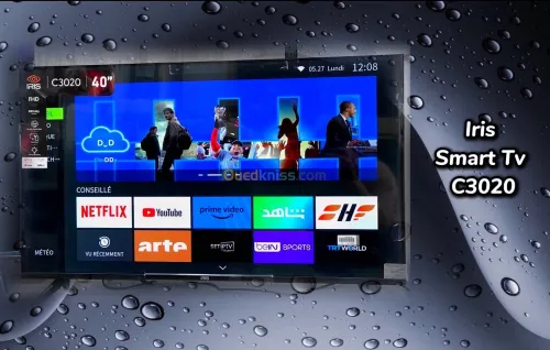 TV IRIS C3020 32" POUCES - SMART TÉLÉVISEUR HD - QUICK START - MICRO DIMMING - HAUTE DÉFINITION