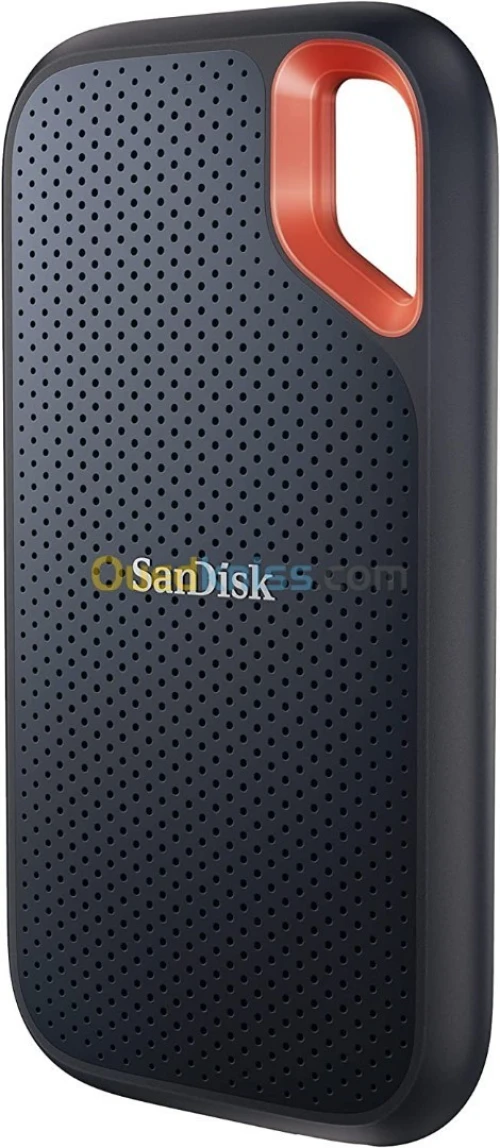 SANDISK EXTREME PORTABLE 2TO SSD - DISQUE DURE EXTERNE - TYPE-C USB 3.2 LECTURE JUSQU'À 1050 MO/S