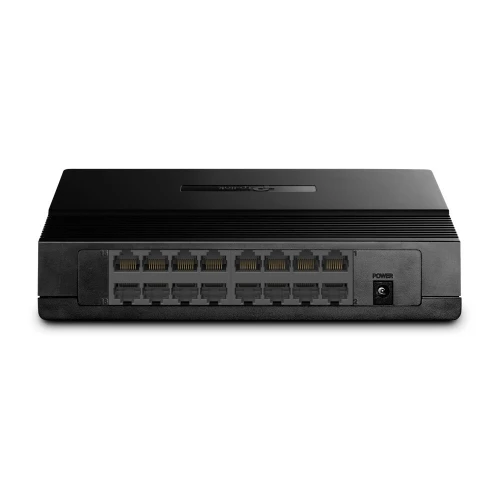 TP-LINK TL-SF1016D - SWITCH DESKTOP 16 PORTS -10/100 MBPS - GREEN ETHERNET -PLUG & PLAY - EEE 802.3x