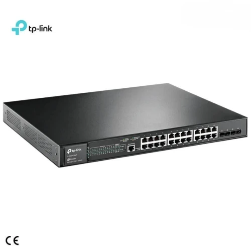 TP-LINK TL-SG3428MP - SWITCH MANAGÉ - 24 PORTS GIGABIT ETHERNET POE+ - 4 PORTS SFP GIGABIT - OMADA