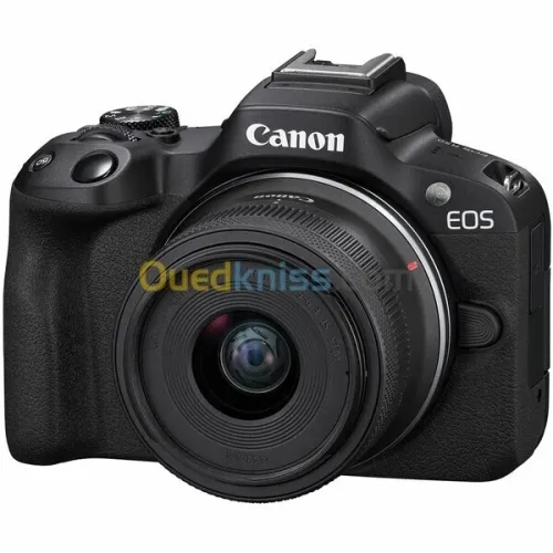 CANON EOS R50 - APPAREIL PHOTO HYBRIDE 4K - RF-S 18-45MM STM - 24,2 MP - WI-FI - BLUETOOTH - TACTILE