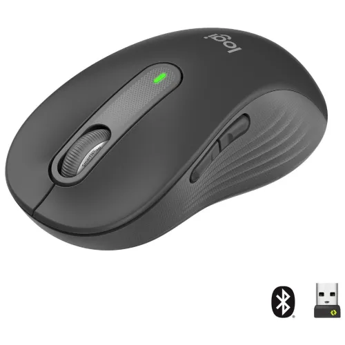 Logitech Signature M650L - Souris Sans Fil & Bluetooth - Graphite