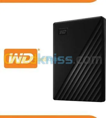 WD MY PASSPORT 4 TB - Disque Dur Externe USB 3.2 - Noir -