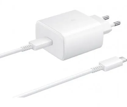 Samsung 45W Pd Adapter Usb C To Usb C Cable 5a Chargeur Ultra Rapide