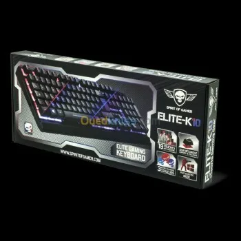 Clavier Spirit Of Gamer Elite K10 RGB