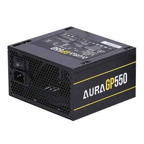 GAMDIAS AURA GP550 - ALIMENTATION 550W - ULTRA SILENCIEUSE - ATX STANDARD - HIGH EFFICIENCY - BLACK