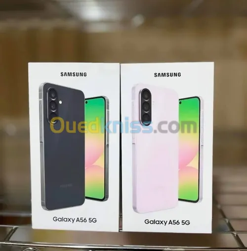 SAMSUNG GALAXY A56 5G AI 2025 - 8G - 128G - DUAL SIM- 50 MPIXEL- 5000MAH