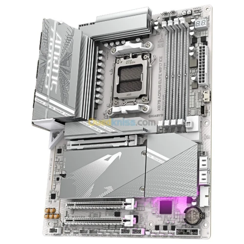 GIGABYTE X870E AORUS ELITE WIFI7 ICE - CARTE MÈRE ATX - SOCKET AM5