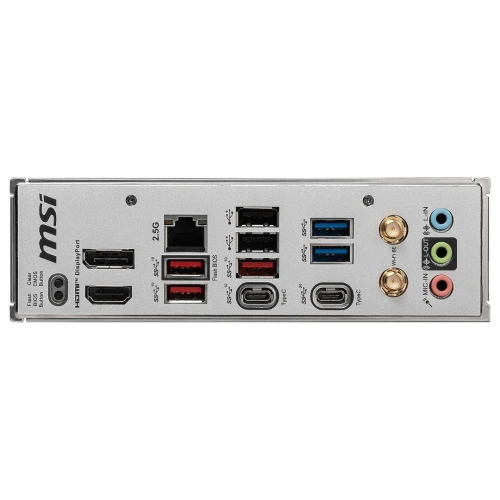 MSI B650M PROJECT ZERO - MICRO ATX SOCKET - AM5 B650 - 4X DDR5 - M.2 PCIE 4.0 - WI-FI 6E - LAN 2.5