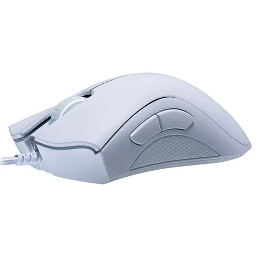 RAZER DEATHADDER ESSENTIAL - SOURIS GAMING FILAIRE - CAPTEUR OPTIQUE 6400 DPI - 5 BOUTONS PROGRAMMABLES - ÉCLAIRAGE VERT - BACLK & WHITE