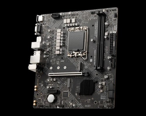 MSI PRO H610M-G - CARTE MÈRE MICRO ATX -  DDR4 -  SOCKET 1700 INTEL - H610 EXPRESS - 2X DDR4 - BLACK